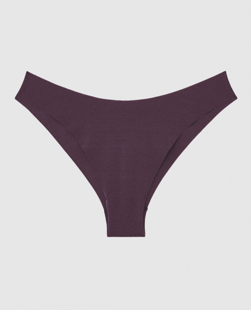 La Senza High Leg Cheeky Panty Underwear Women Purple | iov1XNzJ