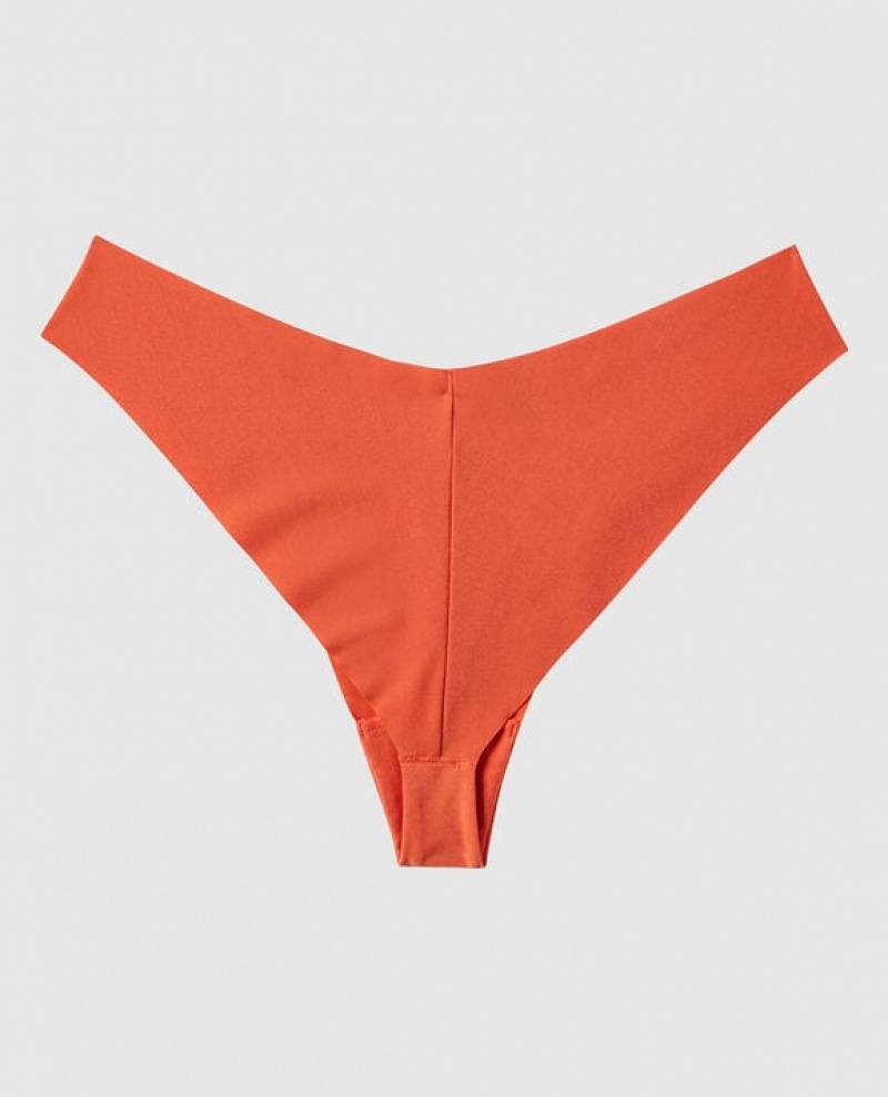 La Senza High Leg Cheeky Panty Underwear Women Terra Cotta | 6mkM5bOK