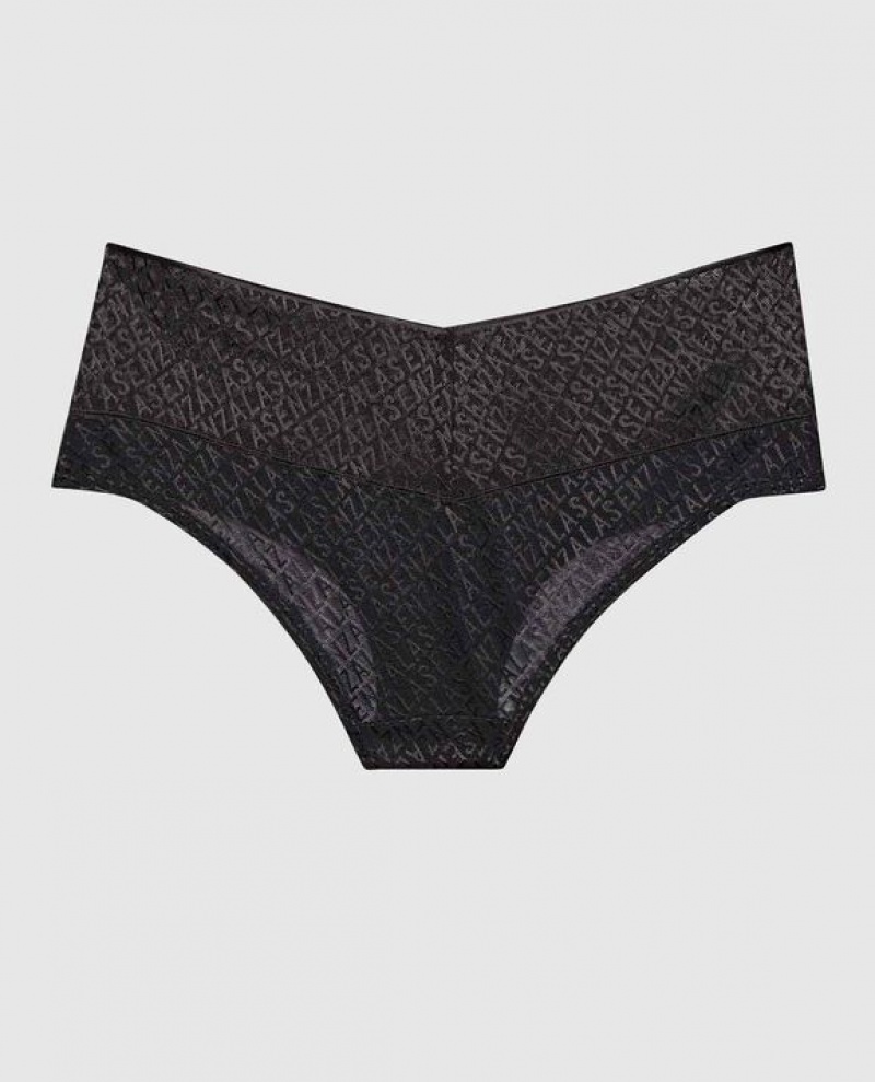 La Senza Hipster Panty Underwear Women Black | yiC9WQFH