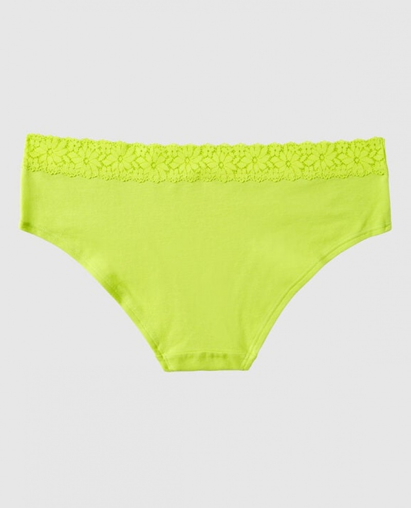 La Senza Hipster Panty Underwear Women Limelight | 1I7UXpcR