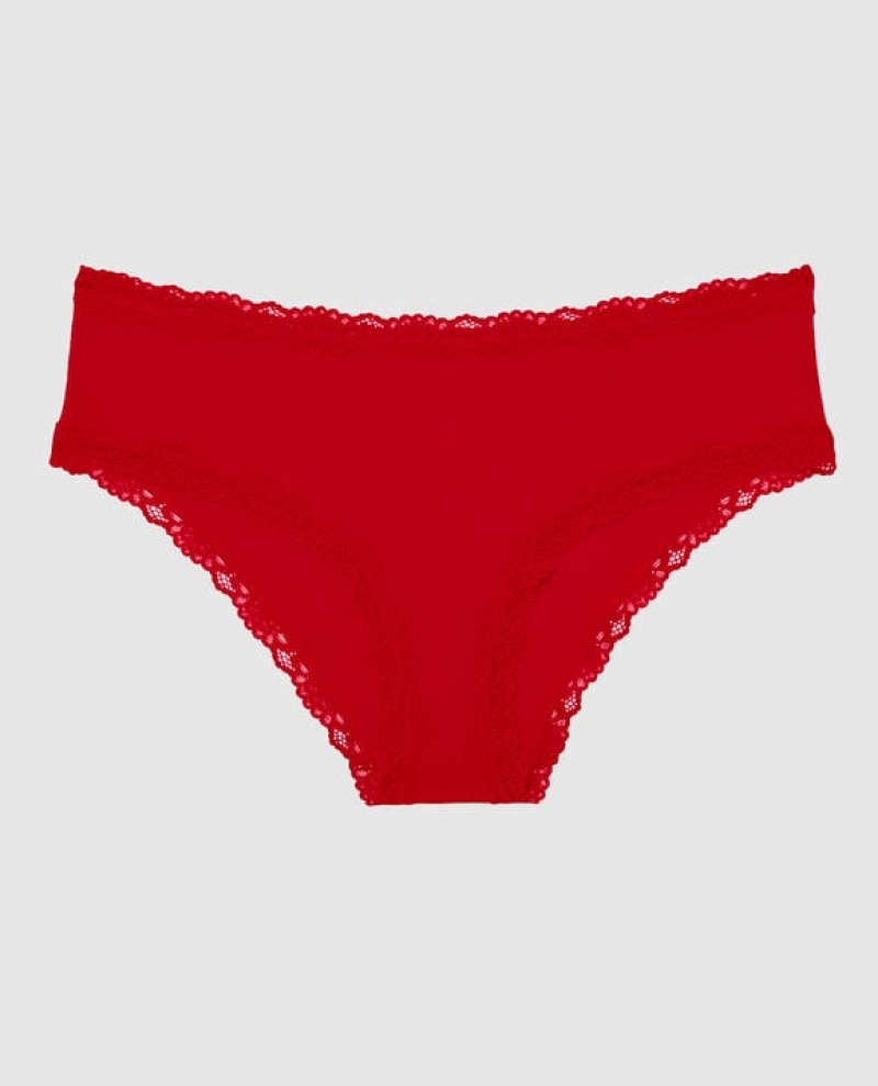 La Senza Hipster Panty Underwear Women Red | ta50QJ5o