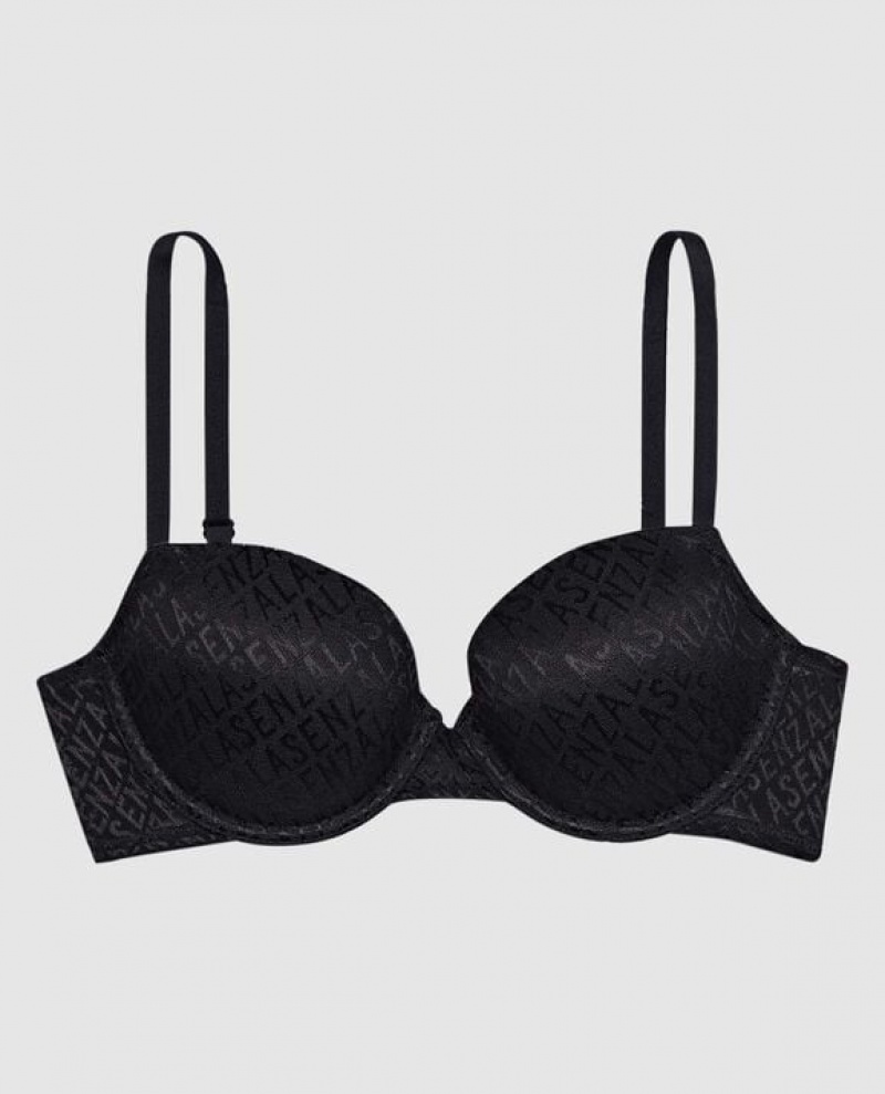 La Senza Lightly Lined Demi Bras Women Black | IK0Zso0o