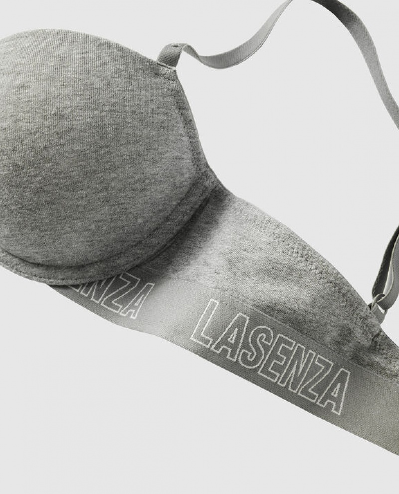 La Senza Lightly Lined Demi Bras Women Grey | NyNVp0RL