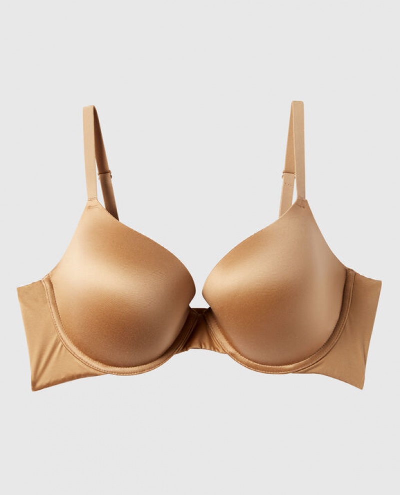 La Senza Lightly Lined Demi Bras Women Pecan | zOXBvCFg