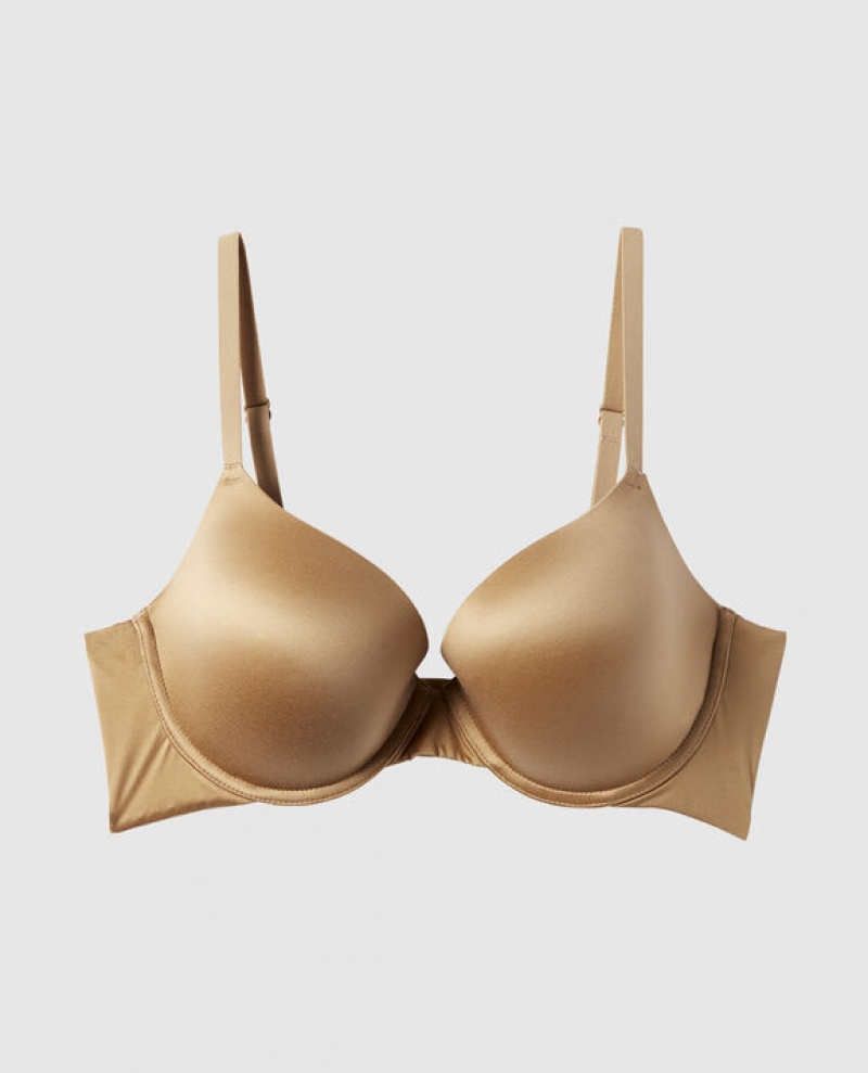 La Senza Lightly Lined Demi Bras Women Pecan | zOXBvCFg