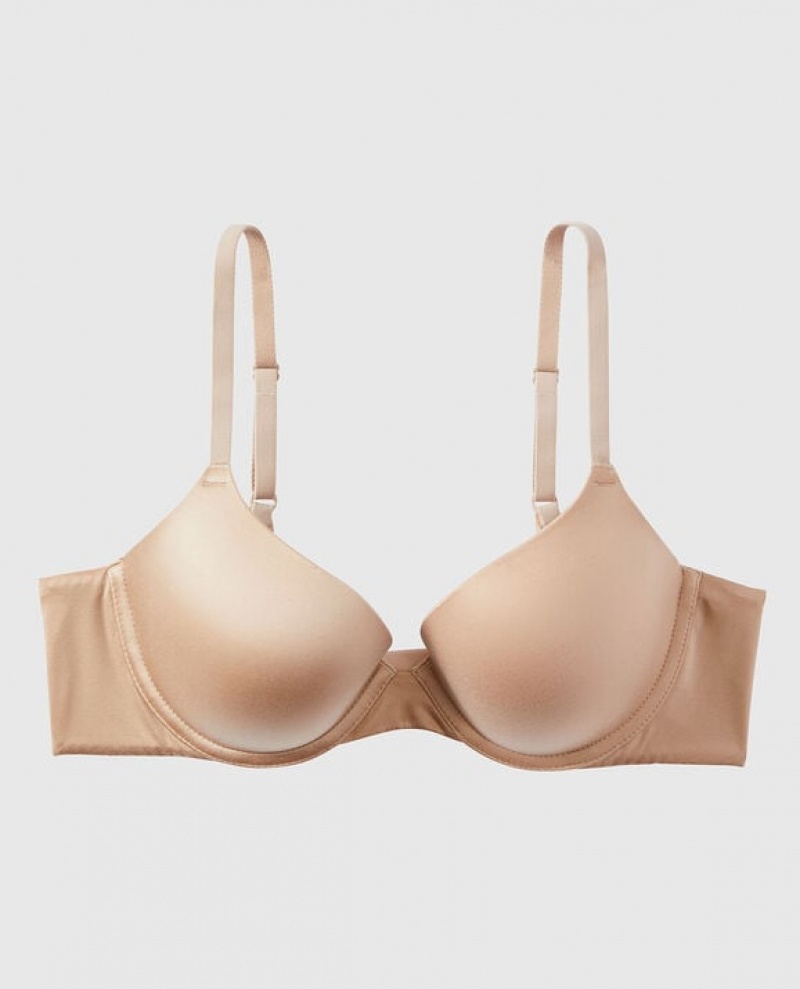 La Senza Lightly Lined Demi Bras Women Rosetan | EDCGVhFw