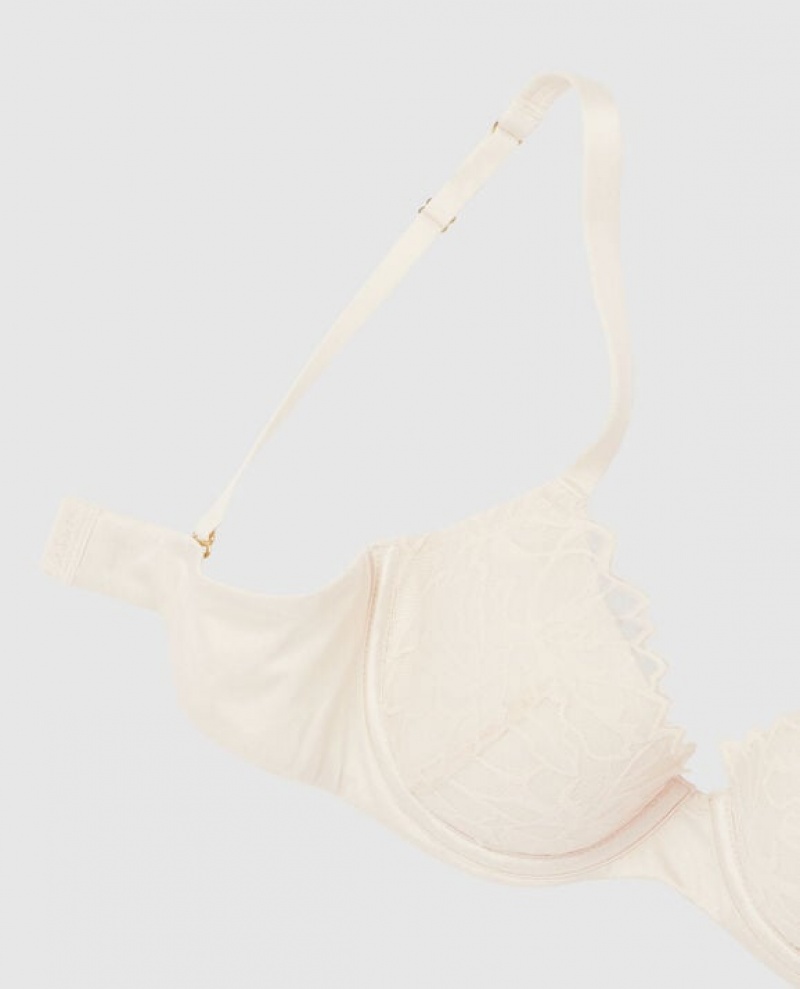 La Senza Lightly Lined Full Coverage Bras Women Pearl | VN4aR8HL