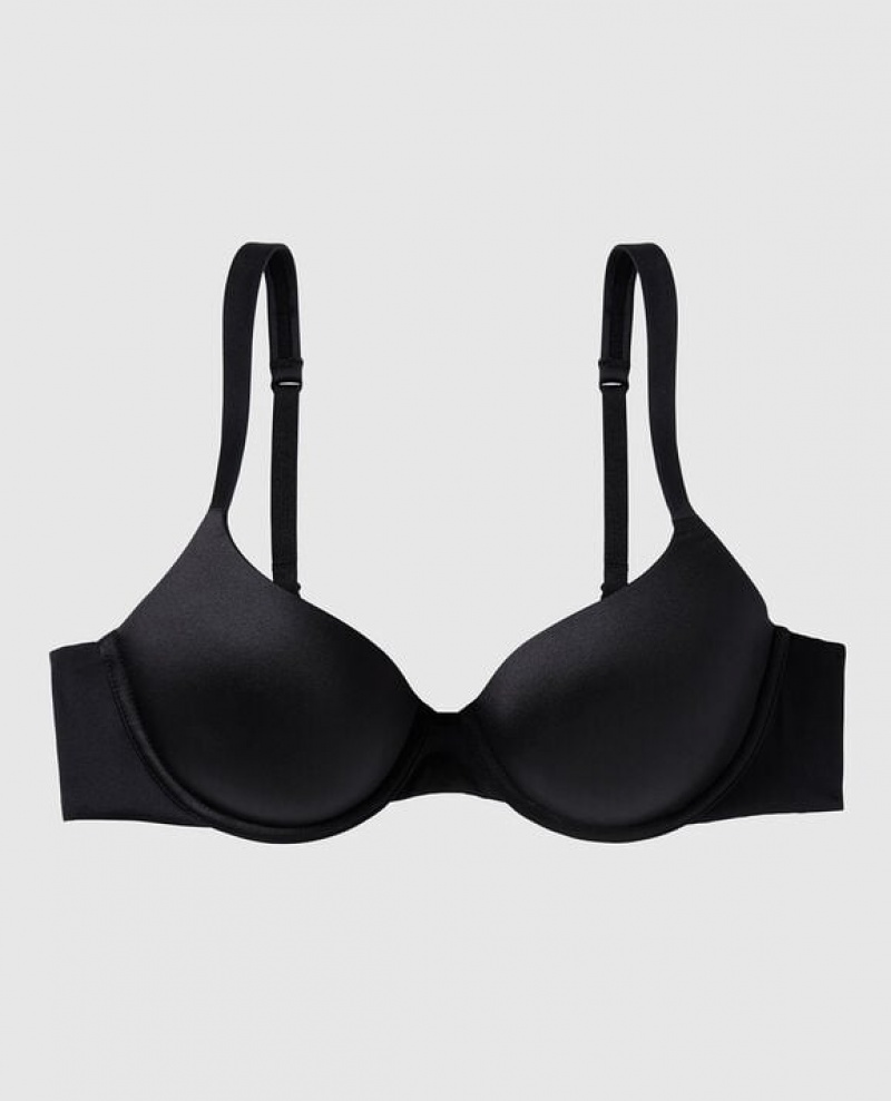 La Senza Lightly Lined Full Coverage Bras Women Black | uSia26KX