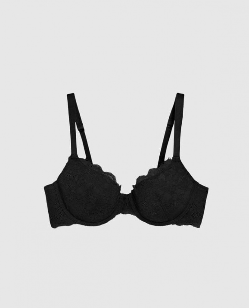 La Senza Lightly Lined Full Coverage Bras Women Black | boV2Q6hJ