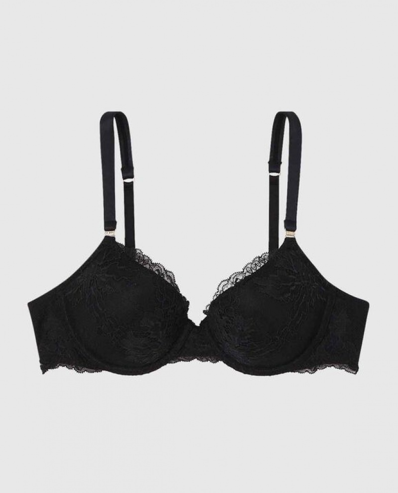 La Senza Lightly Lined Full Coverage Bras Women Black | OVFcuTHM