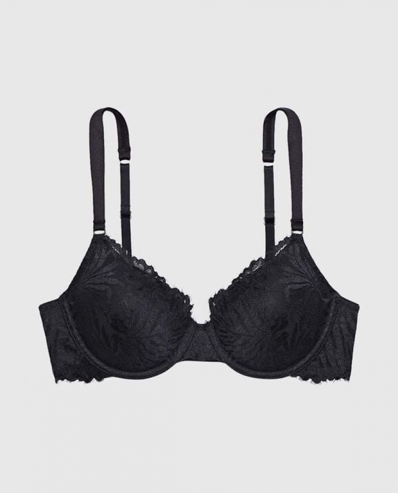 La Senza Lightly Lined Full Coverage Bras Women Black | il3YIw2q