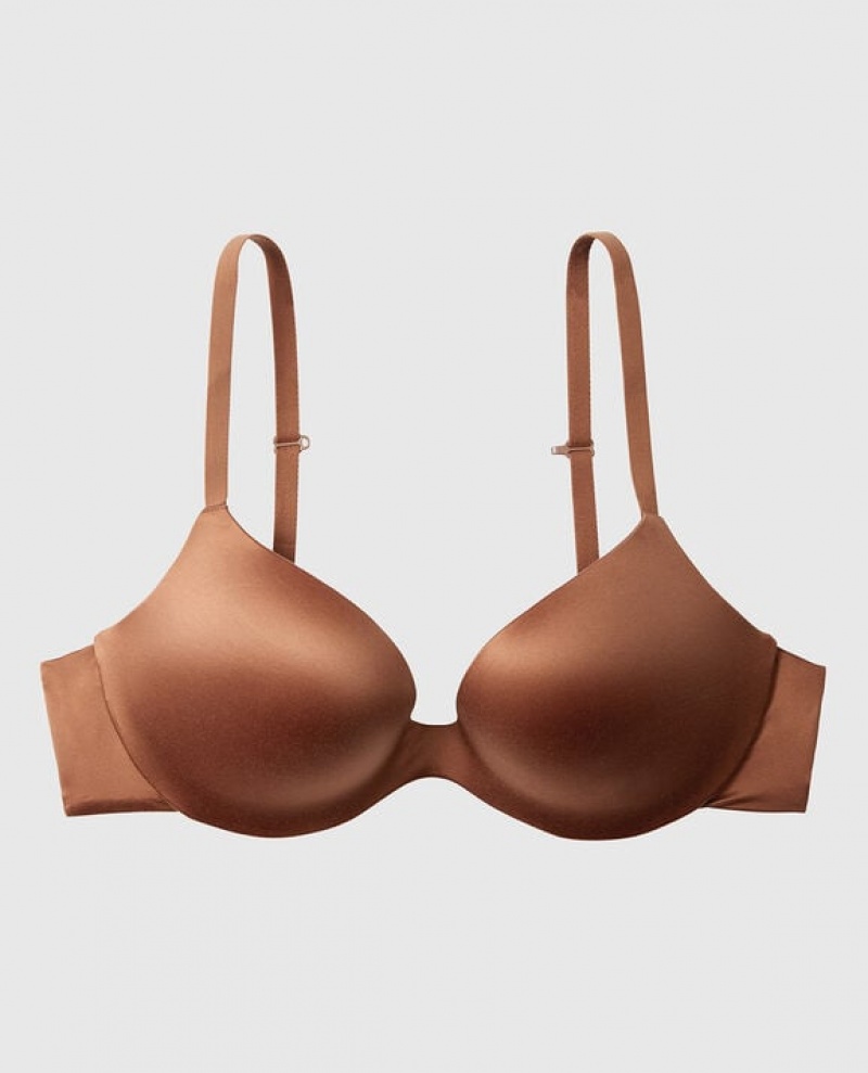 La Senza Push Up Bras Women Caramel Kiss | bK53pPm6