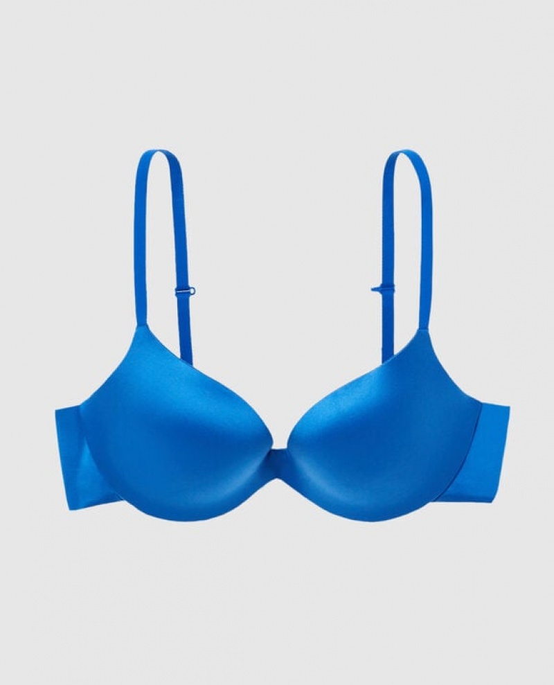 La Senza Push Up Bras Women Deep Blue | HFnBuKx0