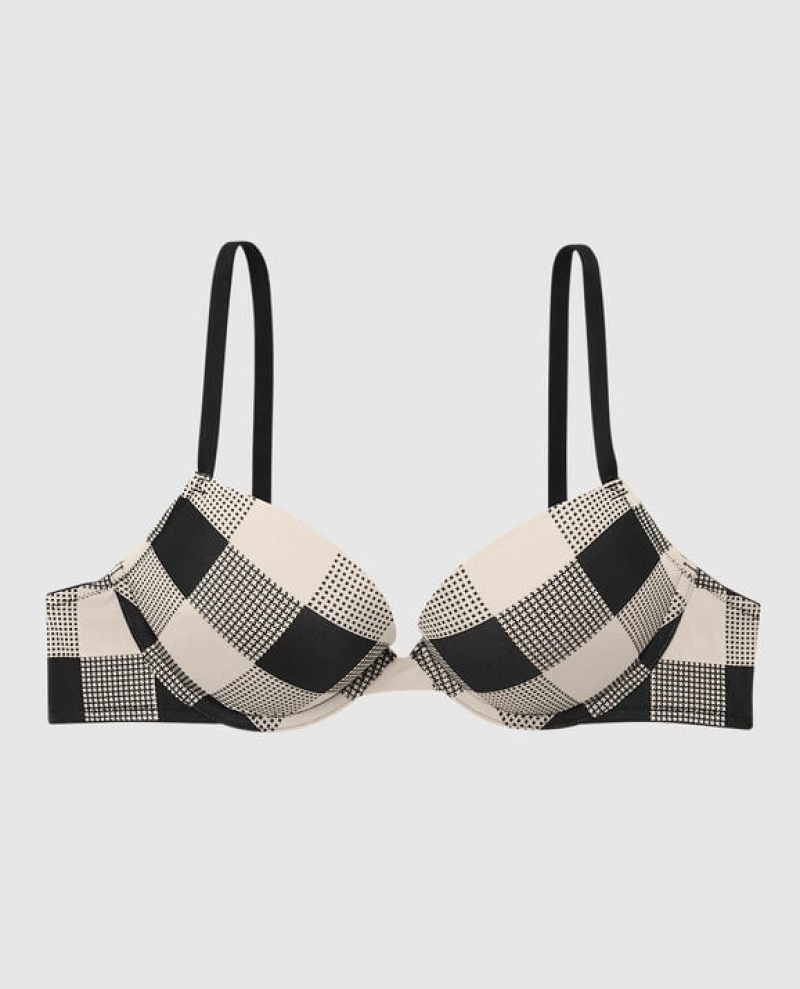 La Senza Push Up Bras Women Festive Check | 3ijGAcra