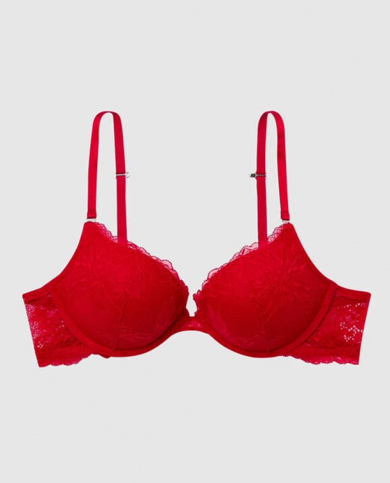 La Senza Push Up Bras Women Red | kdrWnD3J