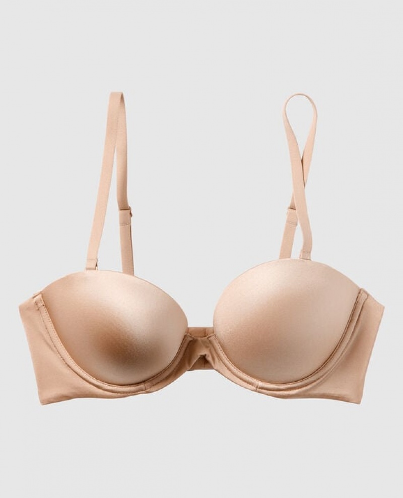 La Senza Strapless Push Up Bras Women Rosetan | I0tcoS9h