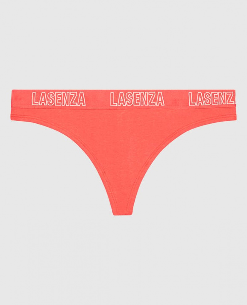 La Senza Thong Panty Underwear Women Red | M1HzVEsV