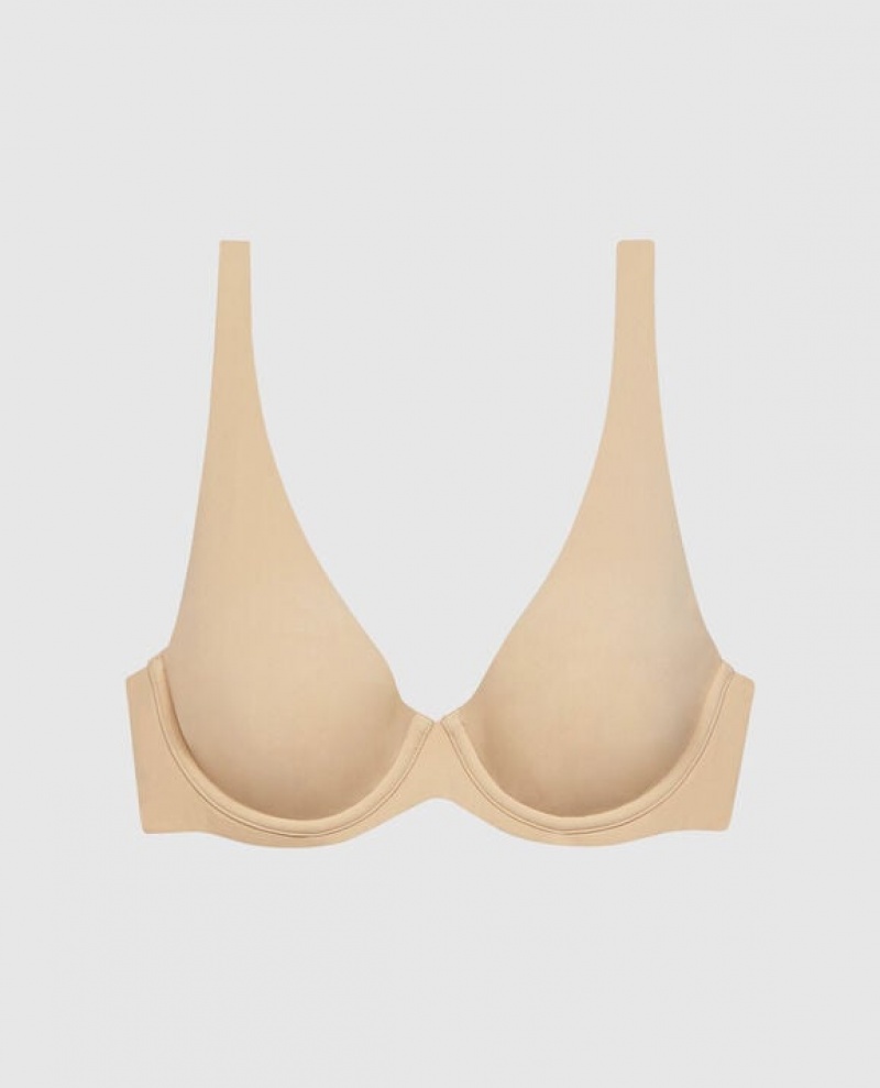 La Senza Unlined Microfiber Bras Women Rosetan | Jy6g0em8