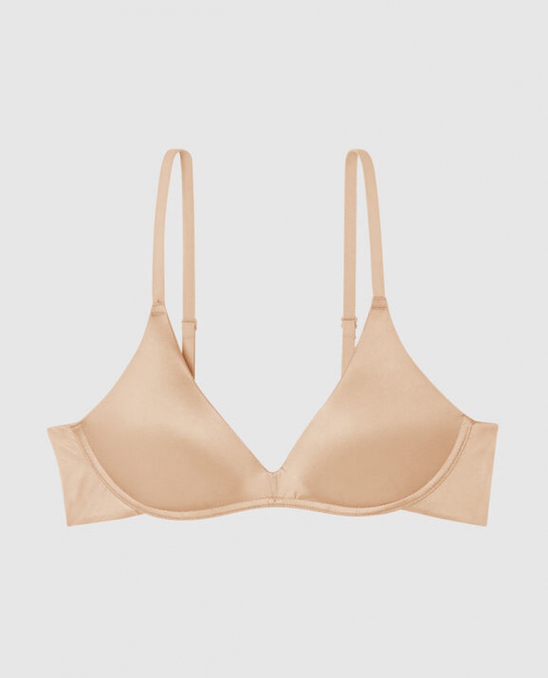 La Senza Wireless Light Push Up Bras Women Rosetan | gDDG9Ln9